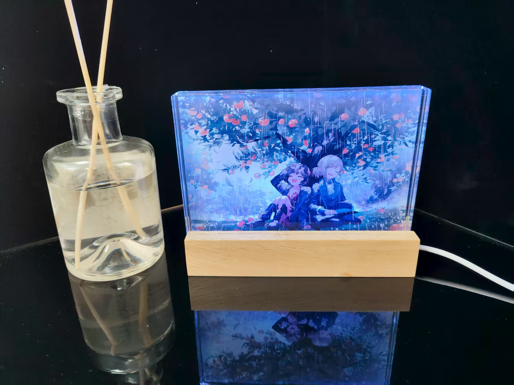 【重返未来1999】周边二创精美亚克力系列摆件水晶砖（随机发放）