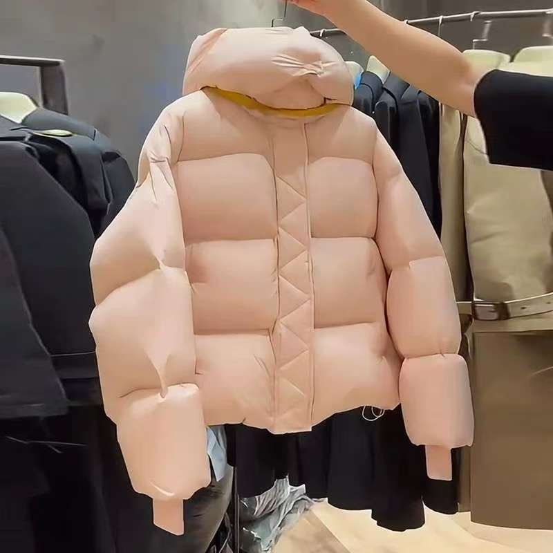 JF  2025冬季女士时尚百搭潮流设计短款面包羽绒服   DD309