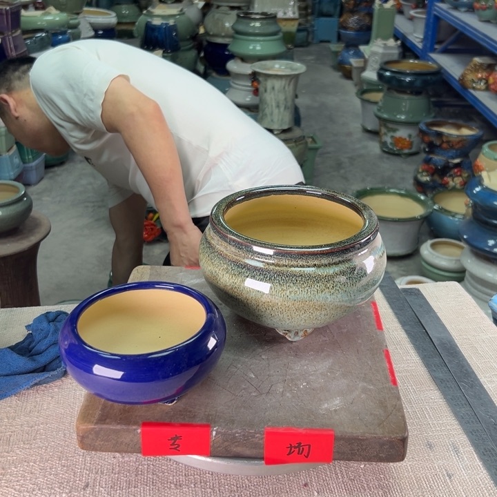 泳坤堂石湾盆陶瓷