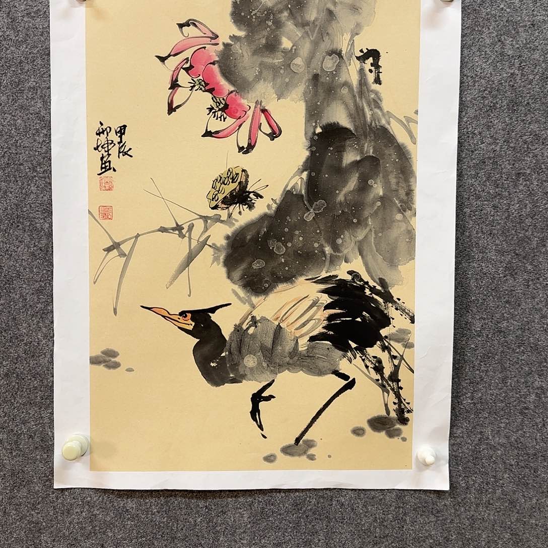 国画邢坤老师手绘作品