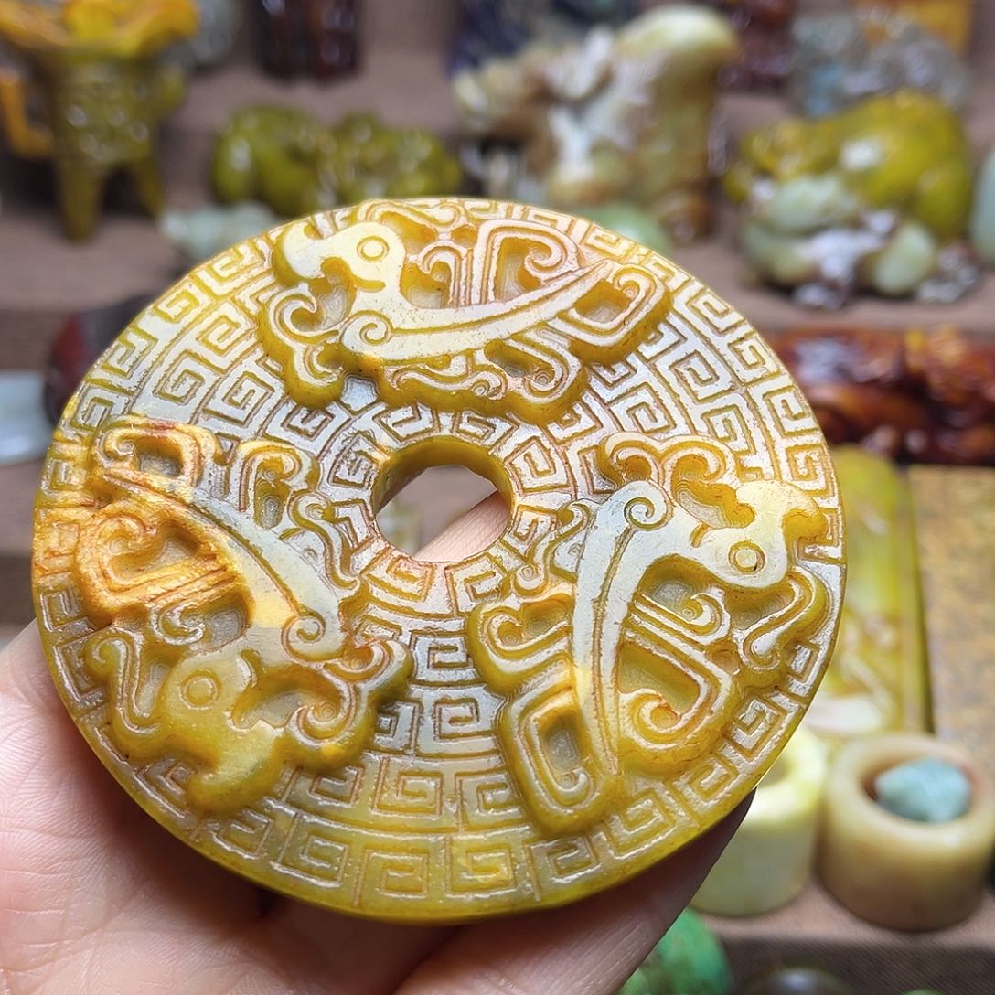 白玉菩提吊坠91。。