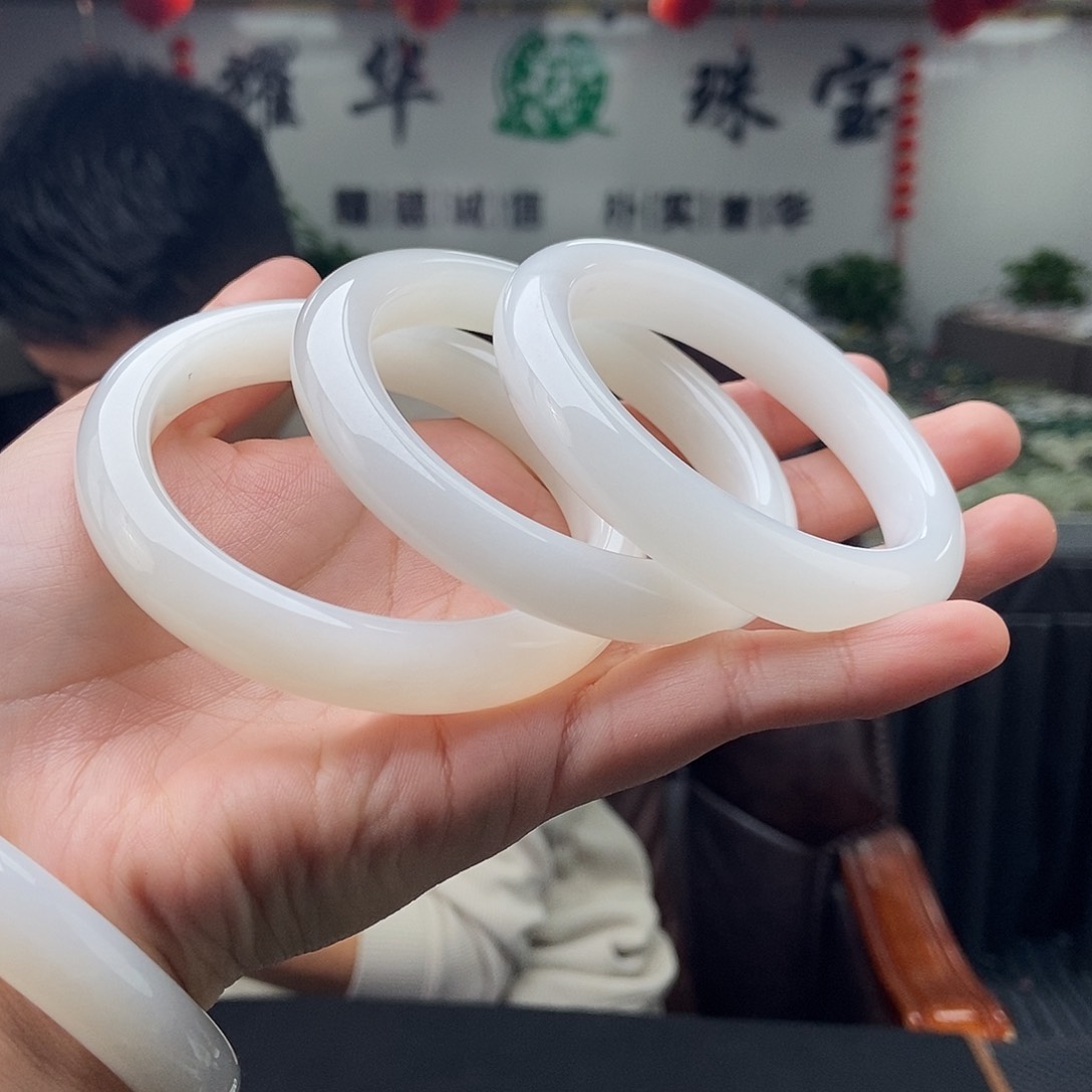 和田玉59-62颜色多样性发拍一发一未镶嵌