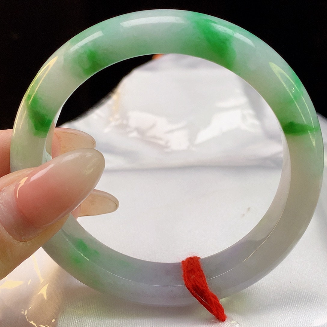 翡翠手镯未镶嵌天然翡翠7043