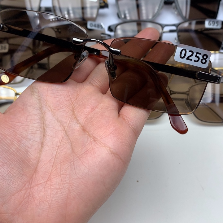 一体款无框茶水晶0258