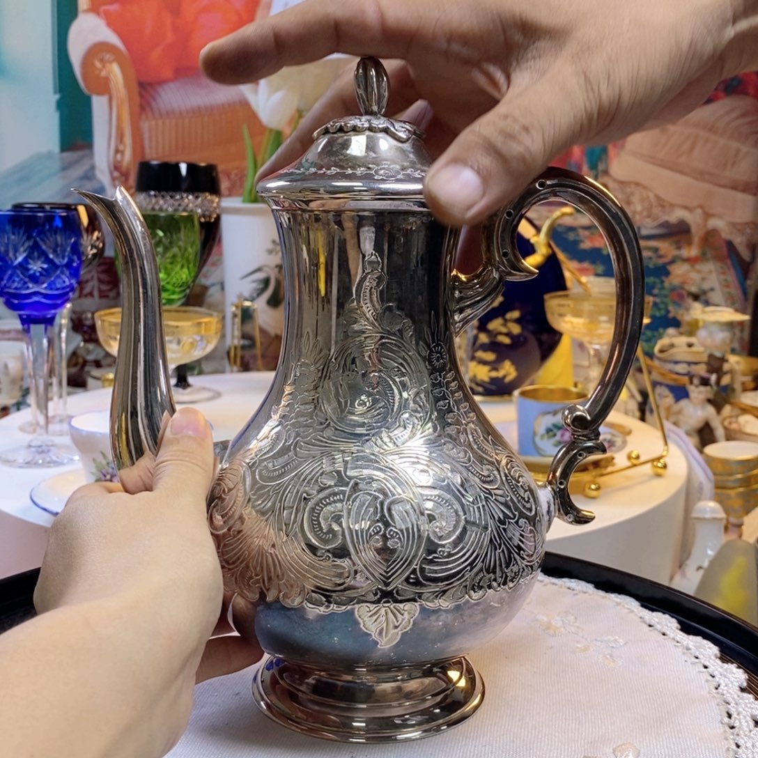 瓷片瓷器欧瓷咖啡杯水晶杯