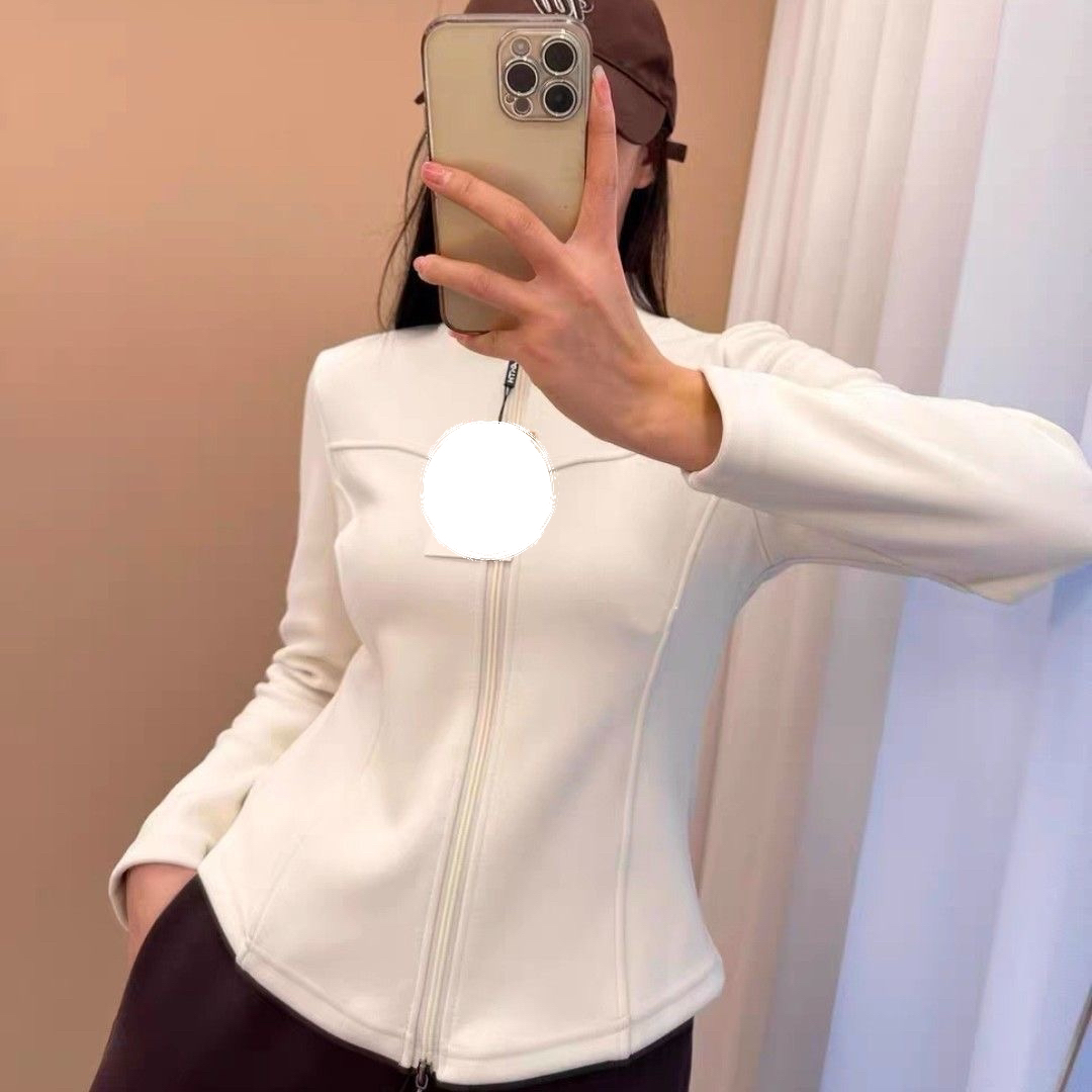 Fe1ii【小蛮腰】石墨烯立领修身保暖短外套女士秋冬百搭拉链显瘦