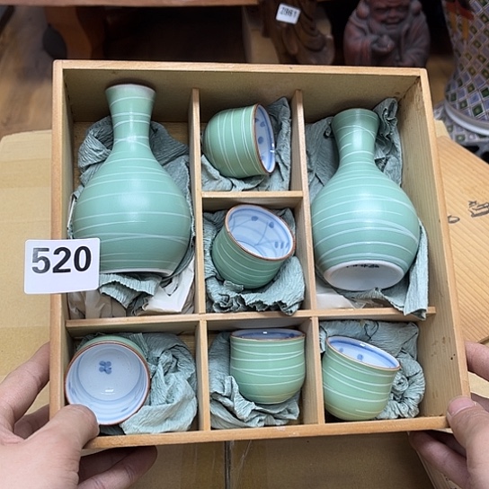 瓷片摆件工艺品瓷器摆件777 