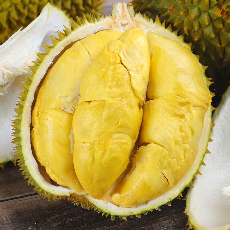 小周专属榴莲【顺丰/京东】次日达泰国金枕榴莲新鲜榴莲核小干包黄肉树熟榴莲2-10斤带壳整果发货金枕泰国南部