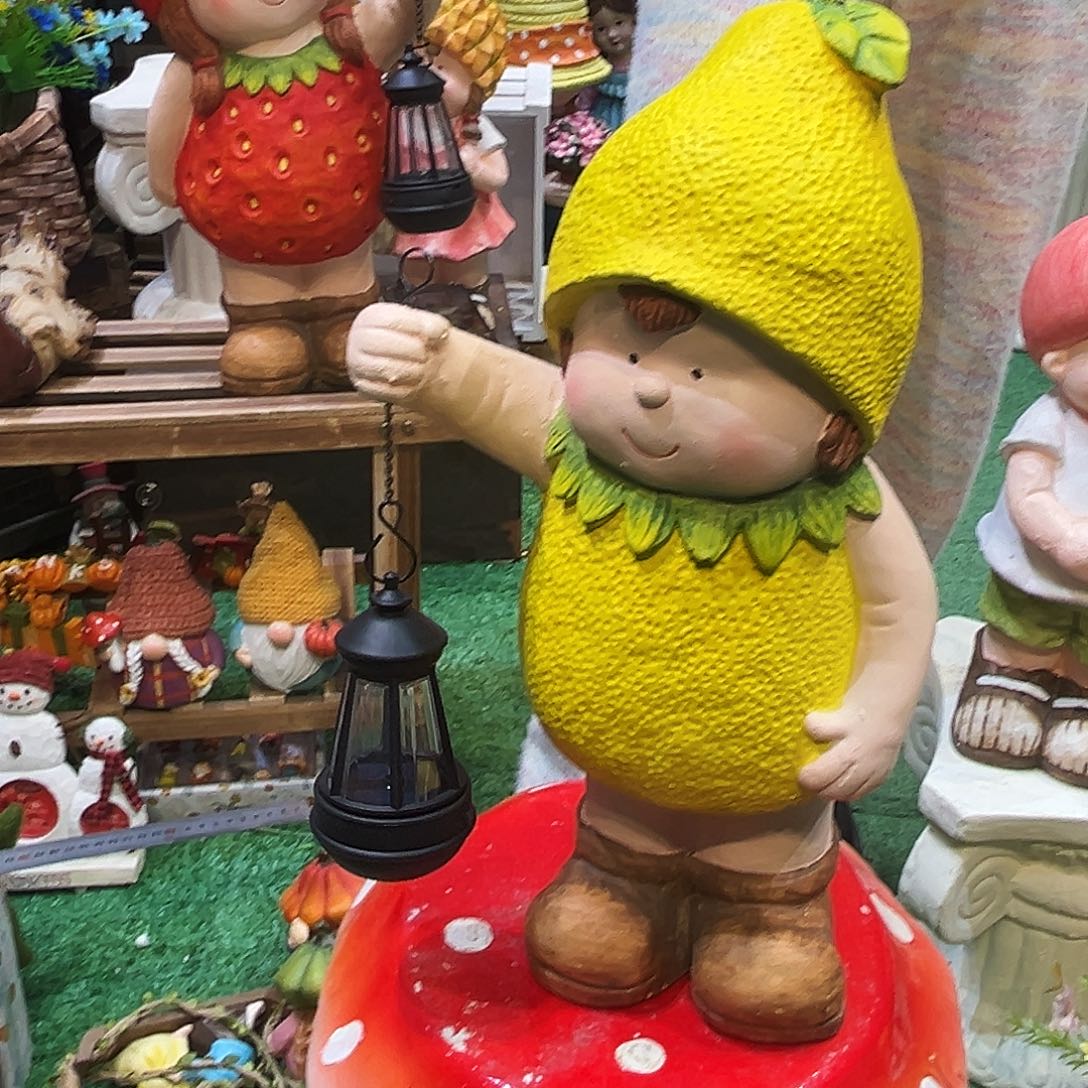 花园摆件红红火火