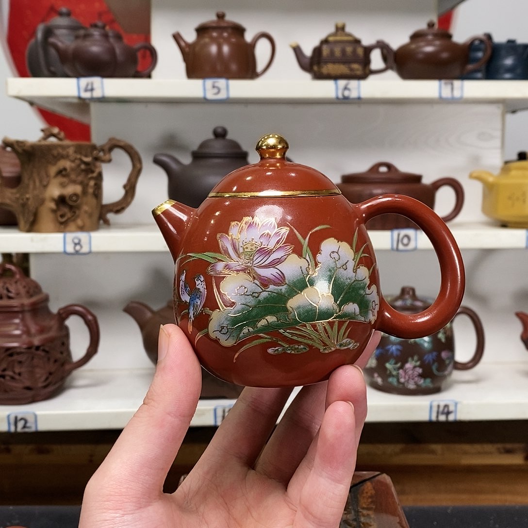 紫砂茶壶全手工制作