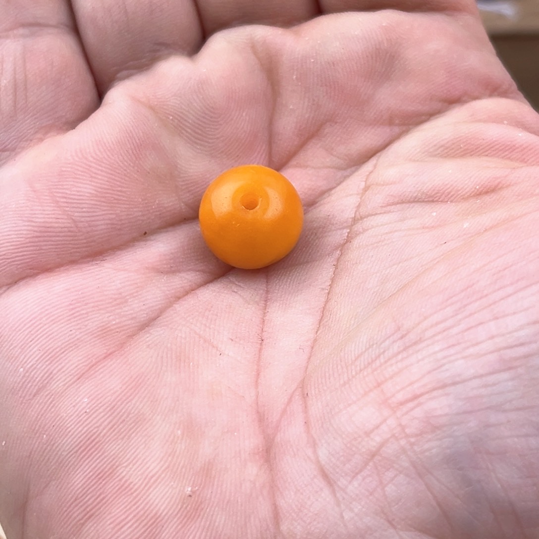 琥珀颈饰未镶嵌爱***呀