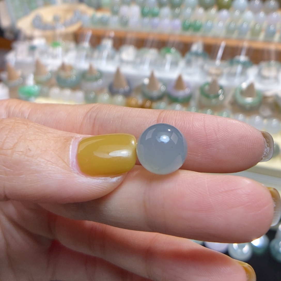 翡翠未镶嵌颈饰11.7冰蓝