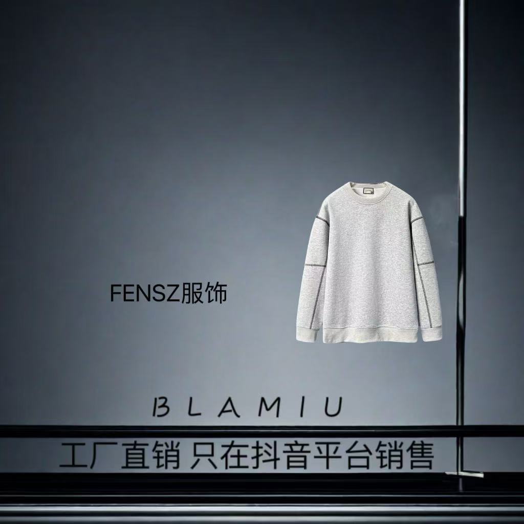 【22号】（骑马打球）加绒刺绣卫衣-A915