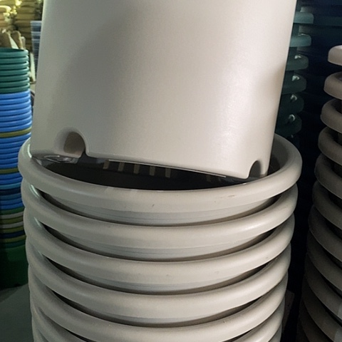 树脂四季6号微瑕灰白无托7个