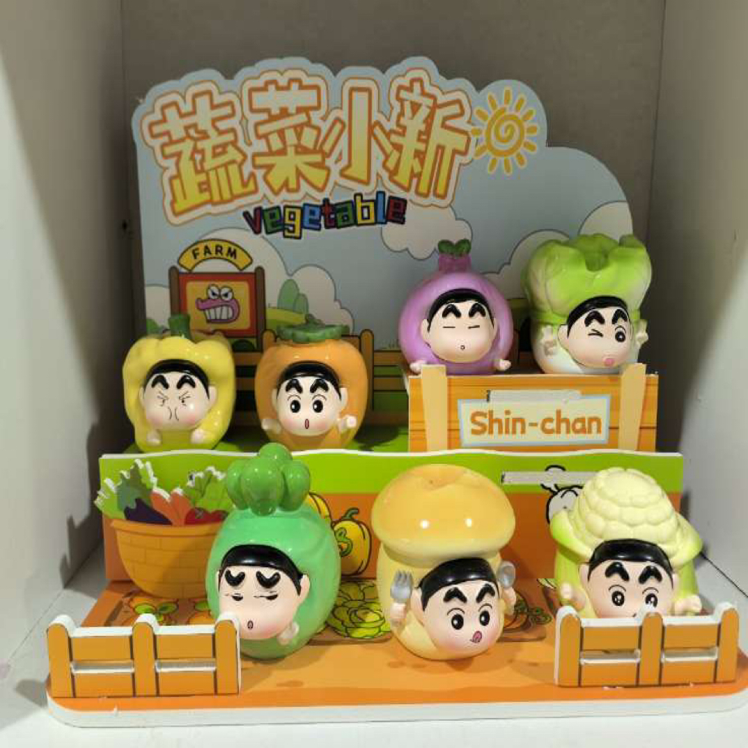 蔬菜小新桌面公仔