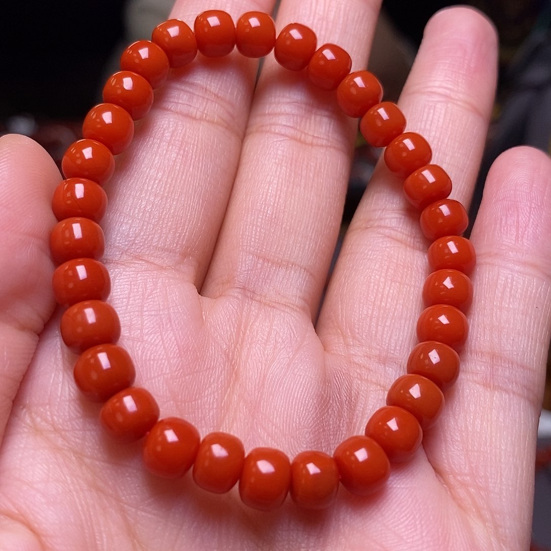 南红玛瑙单圈未镶嵌?*、