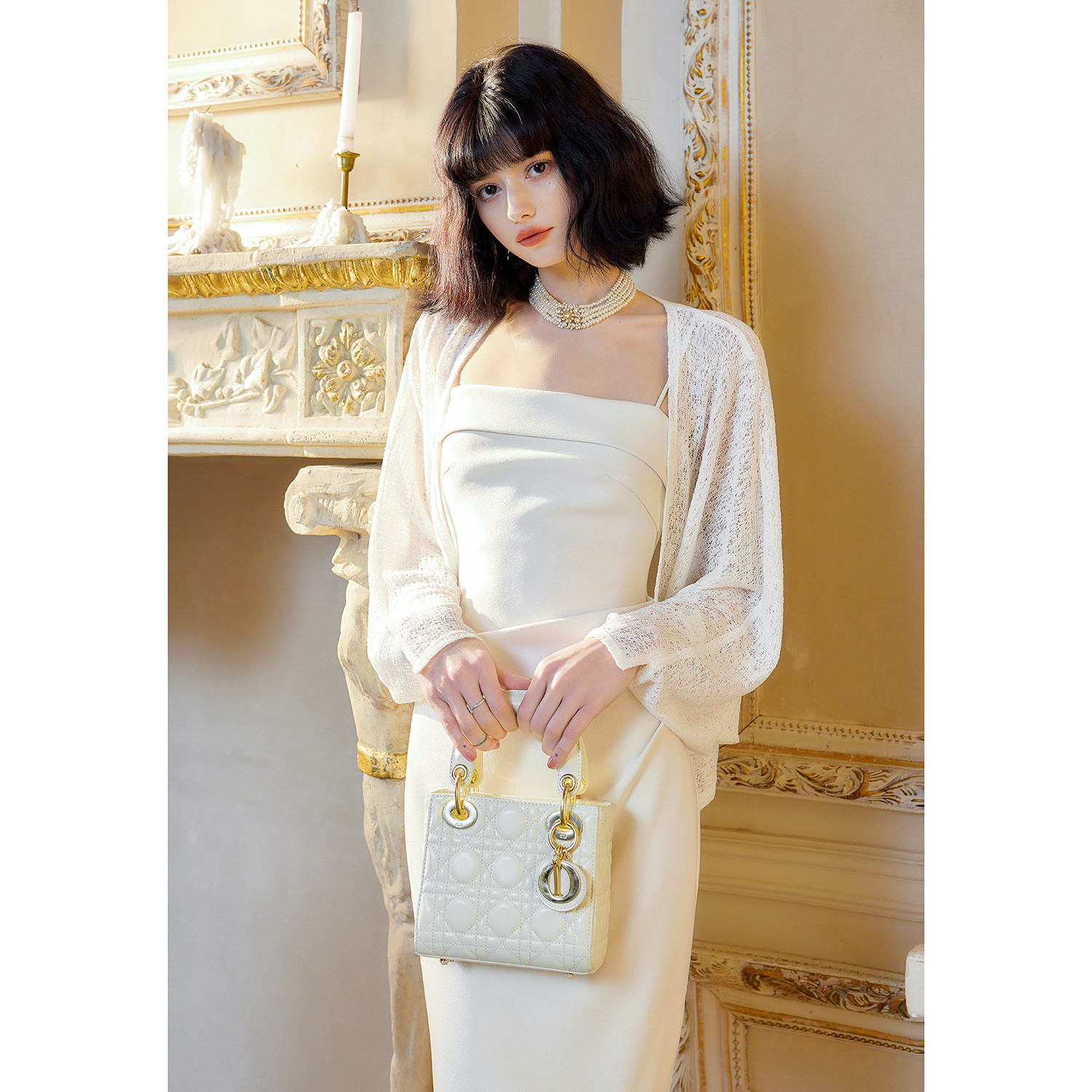 GJFD【落珊开衫】外套开衫肌理感针织简约显瘦连衣裙搭配的开衫