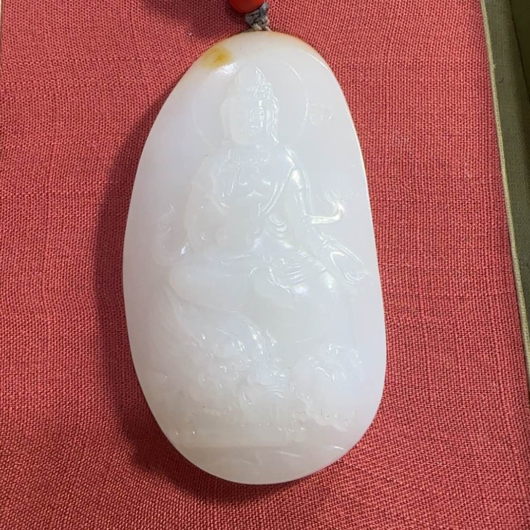 和田玉挂件未镶嵌