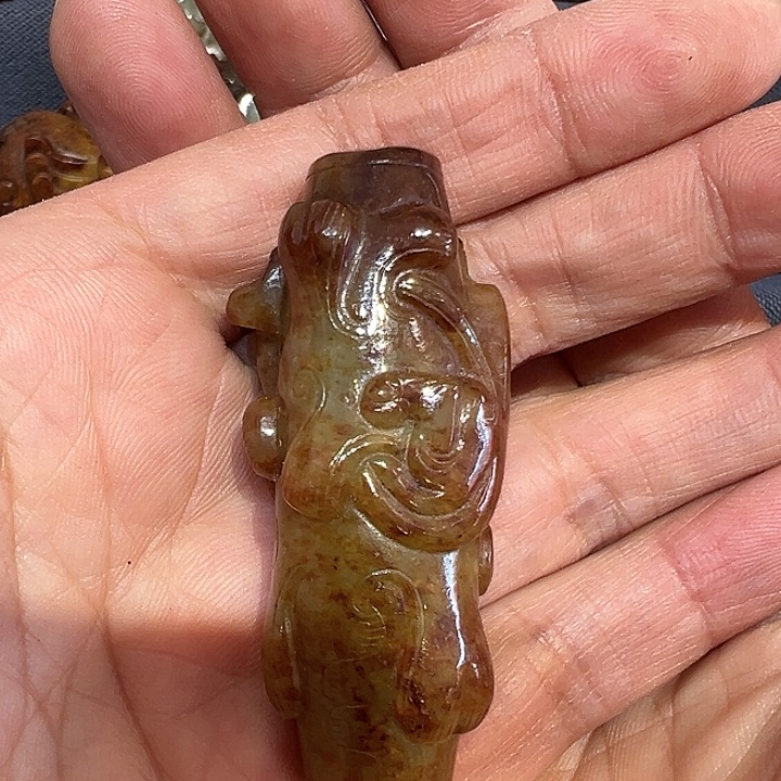 和田玉（糖玉）挂件／把件未镶嵌浪*