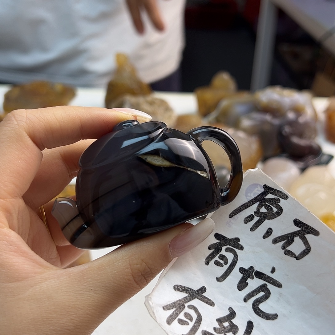 玛瑙/玉髓未镶嵌颈饰