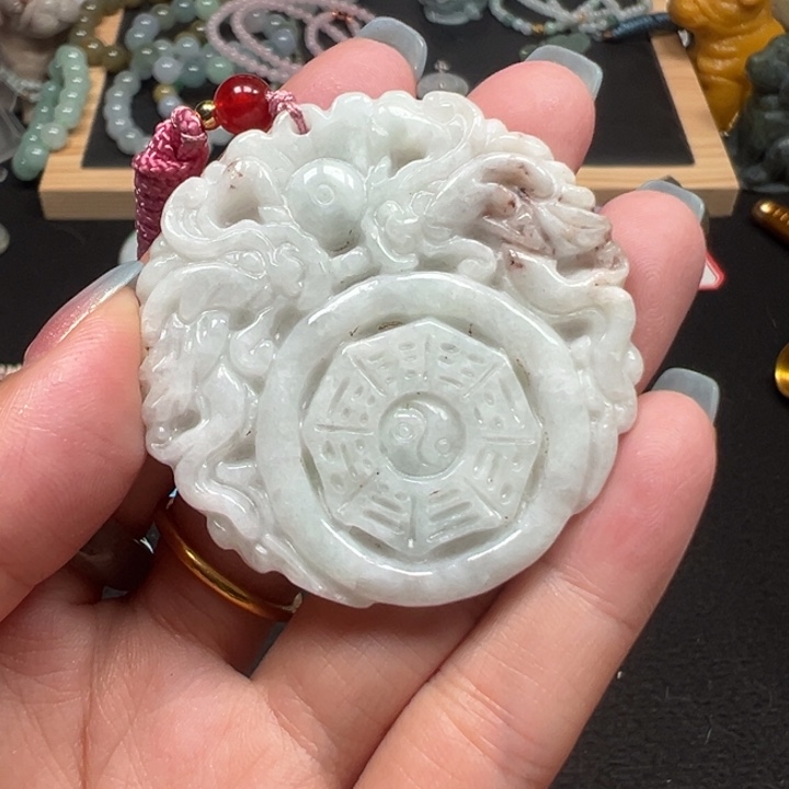 翡翠未镶嵌颈饰天然A货缅甸翡翠