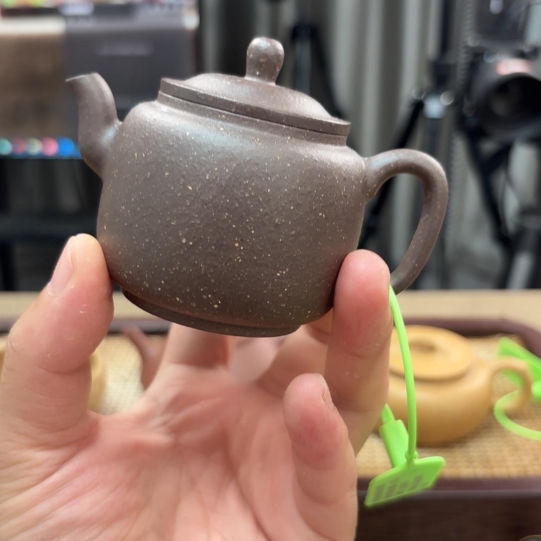 紫砂茶壶天青墨林