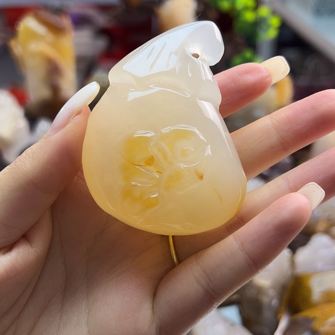 玛瑙/玉髓未镶嵌颈饰