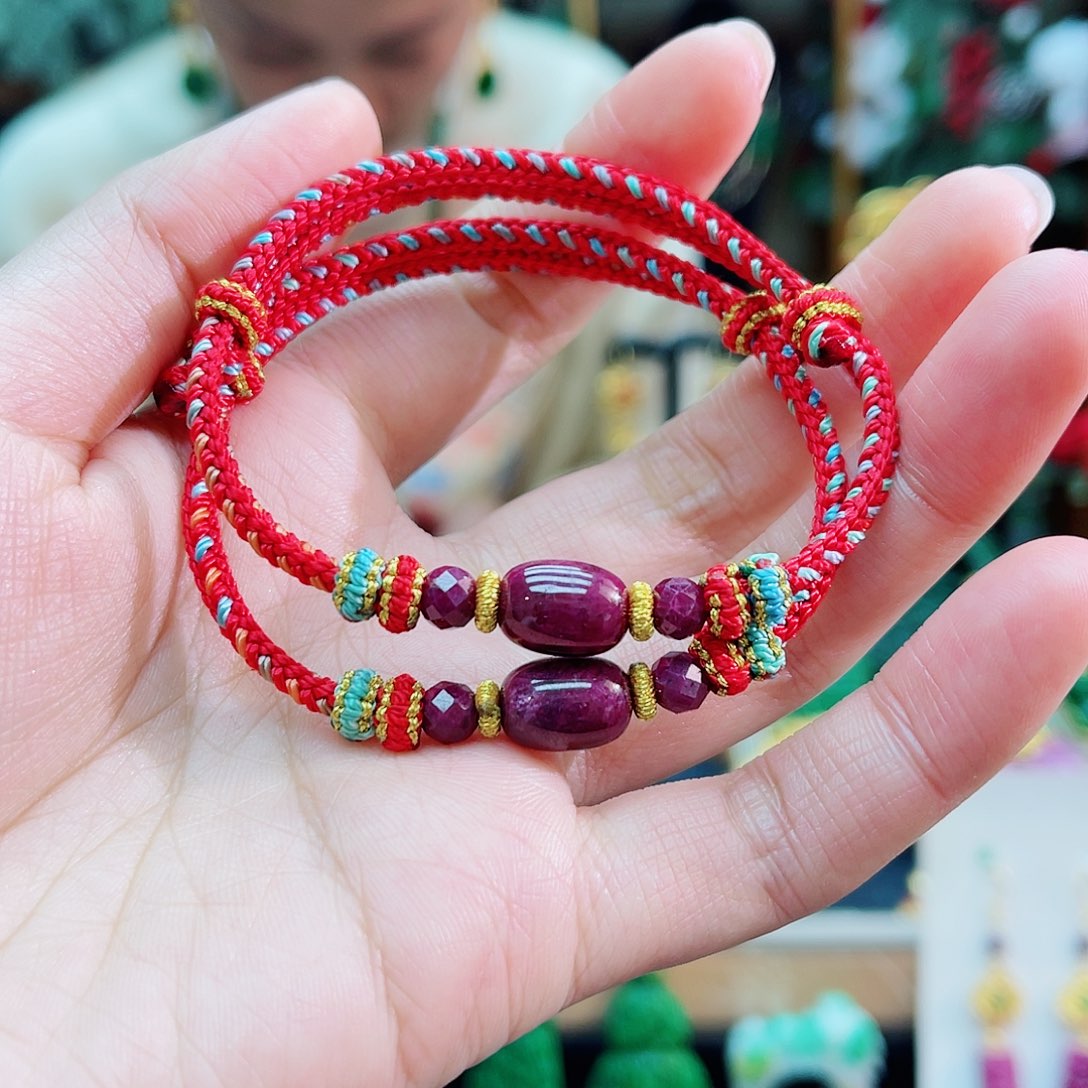 未镶嵌手链红宝石发其一/48小时鉴赏期1