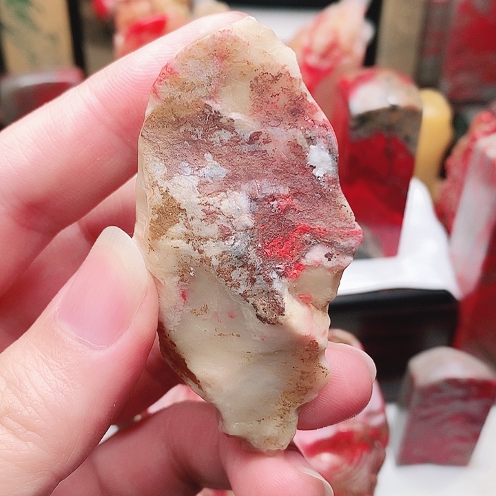 昌化石印石鸡血石原石