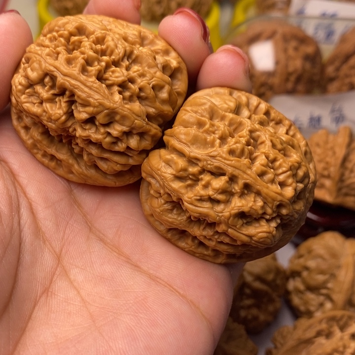 文玩核桃把件41粗筋