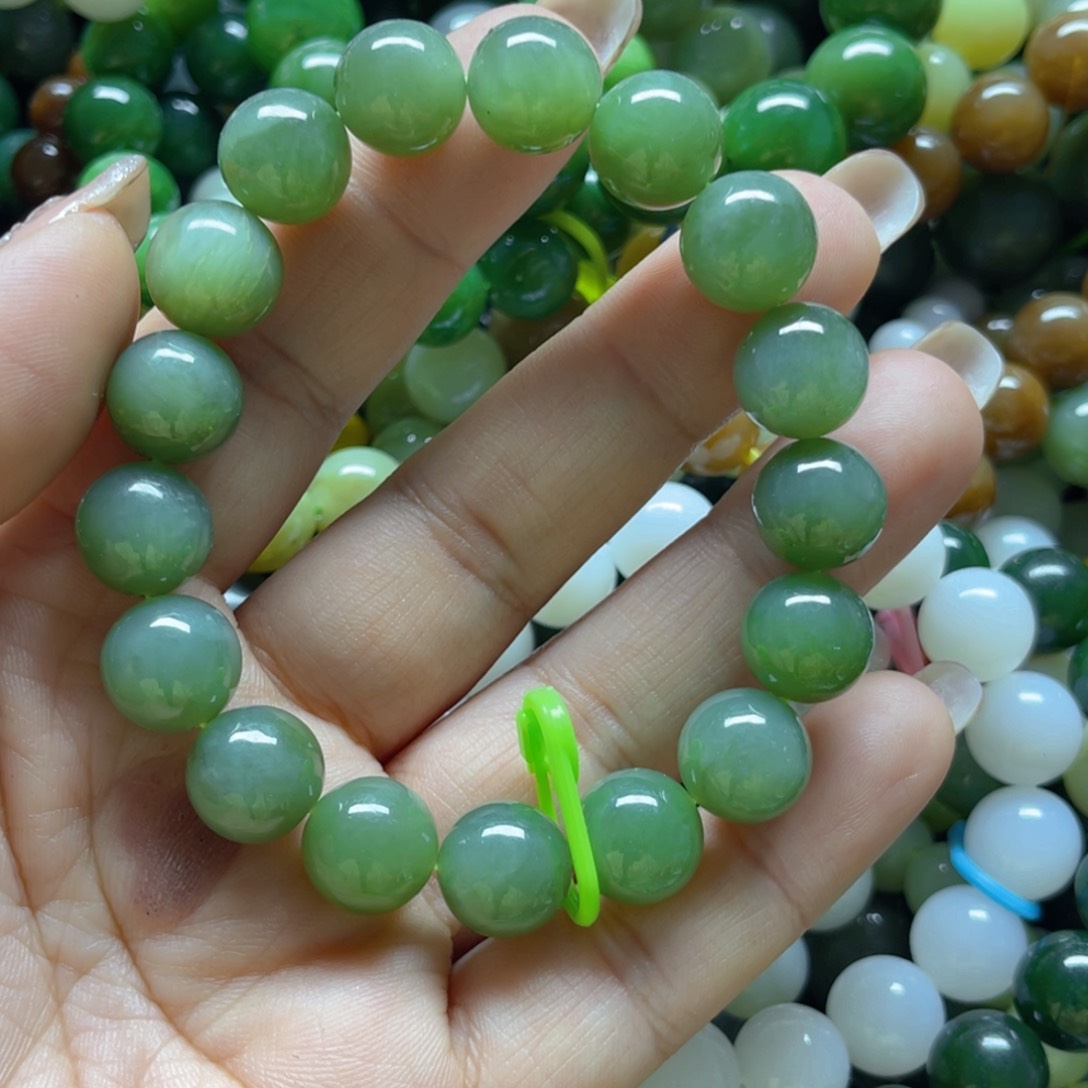 和田玉手链未镶嵌