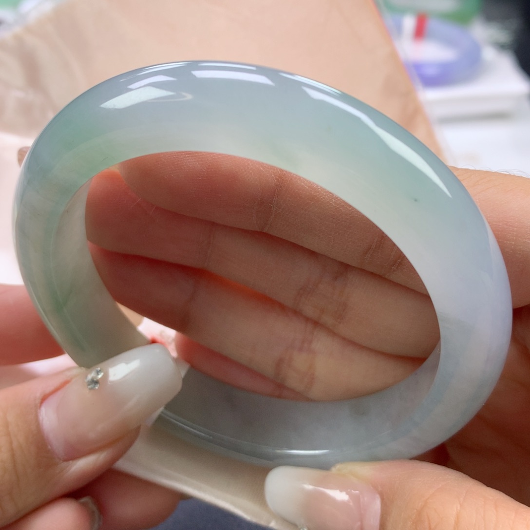 翡翠手镯未镶嵌59正