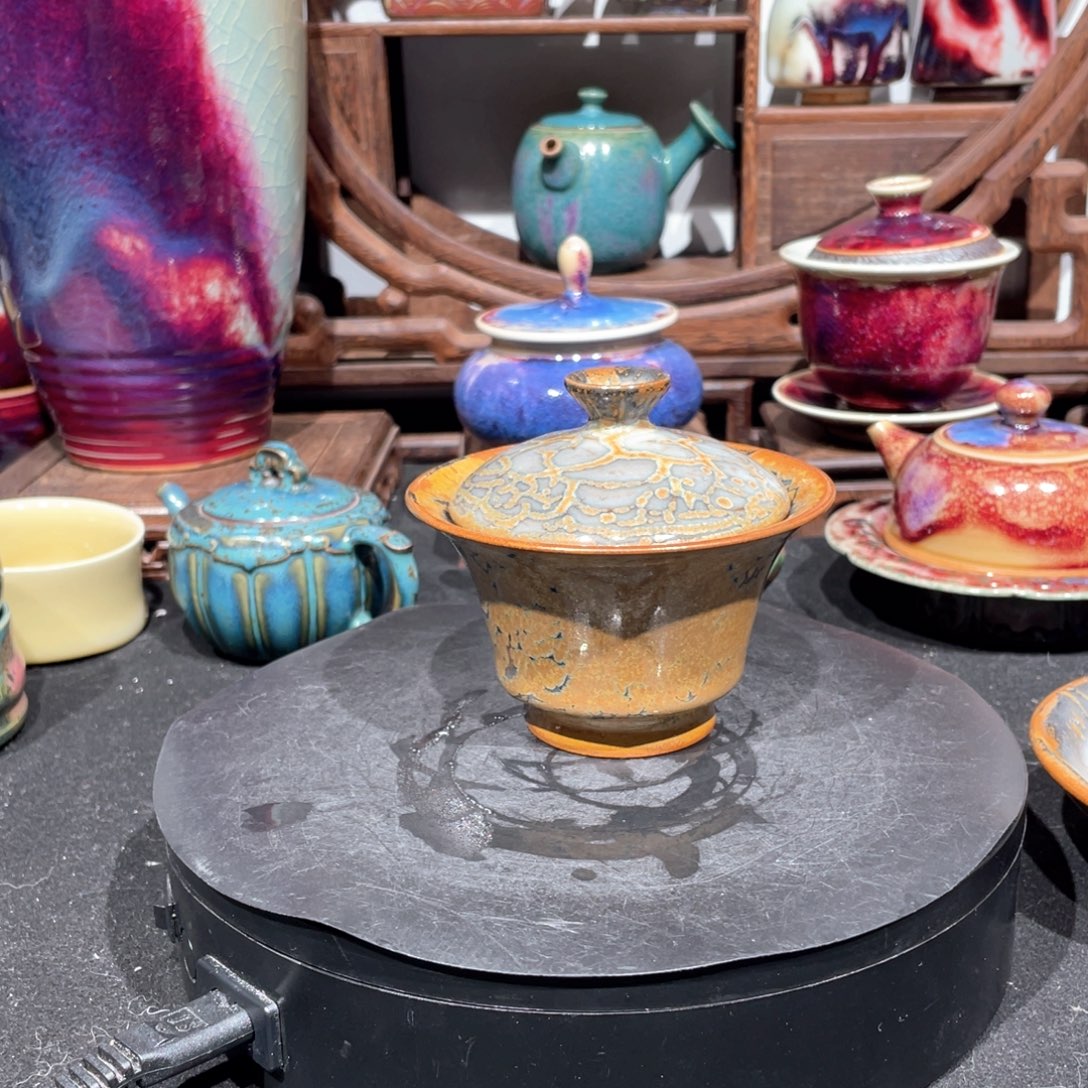 5***5中国神后钧瓷茶器