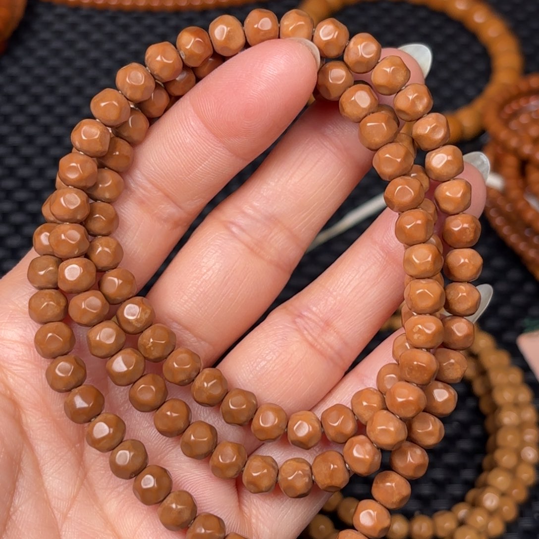 橄榄核把件6.6mm橄榄核尖无相挂脖