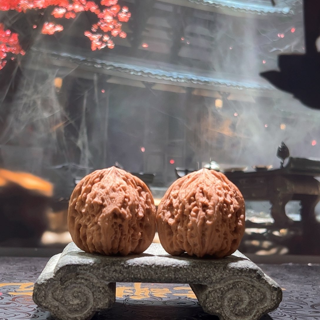 桃核吊坠刘志瑞橘皮南将石032409