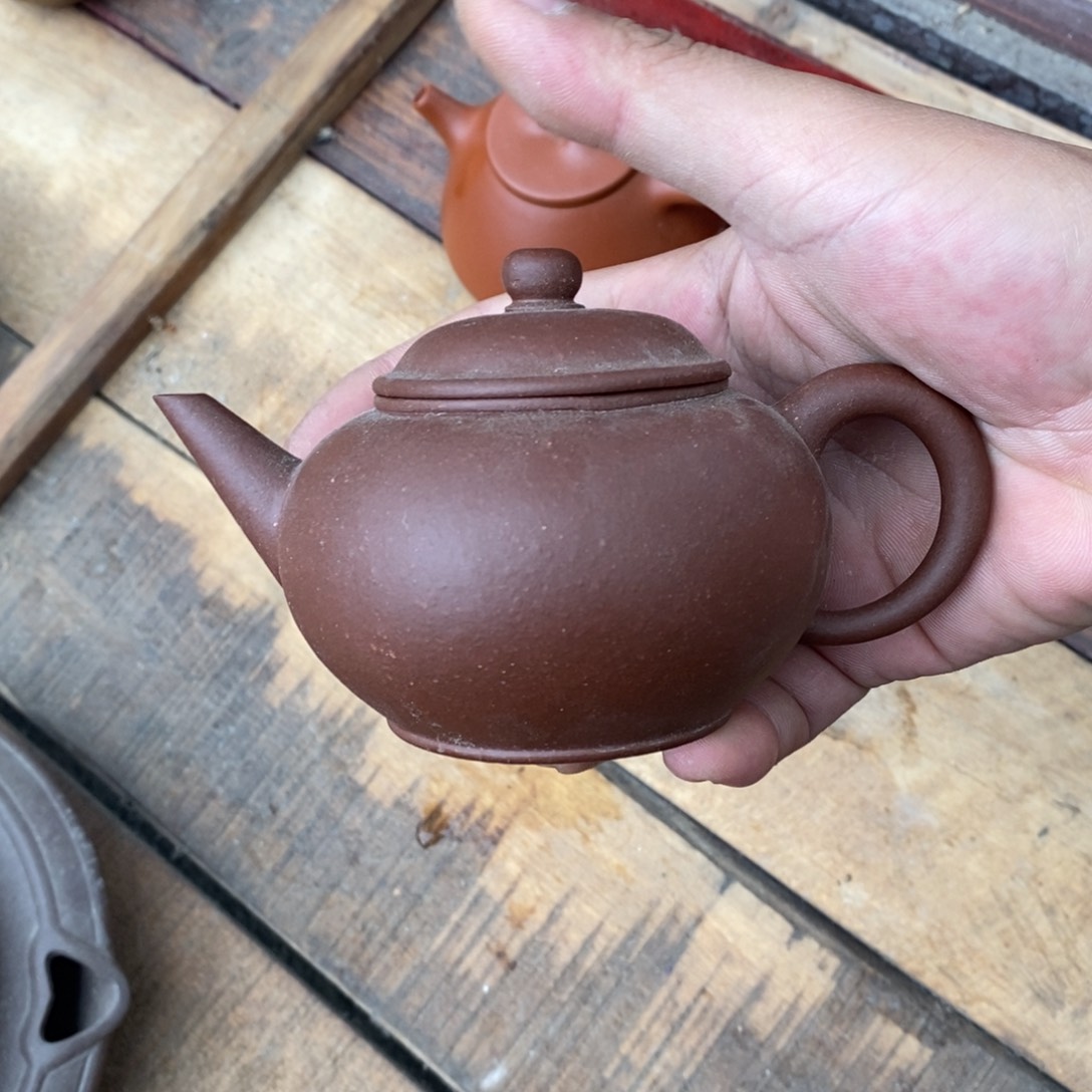 茶壶紫砂紫泥粗啥水平200cc