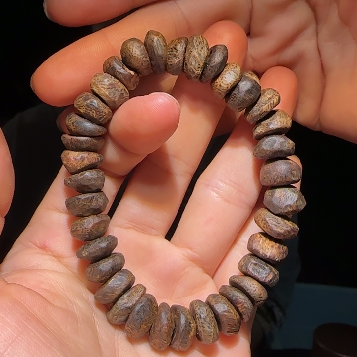 手串沉香原母树沉水树丁手串15.7克