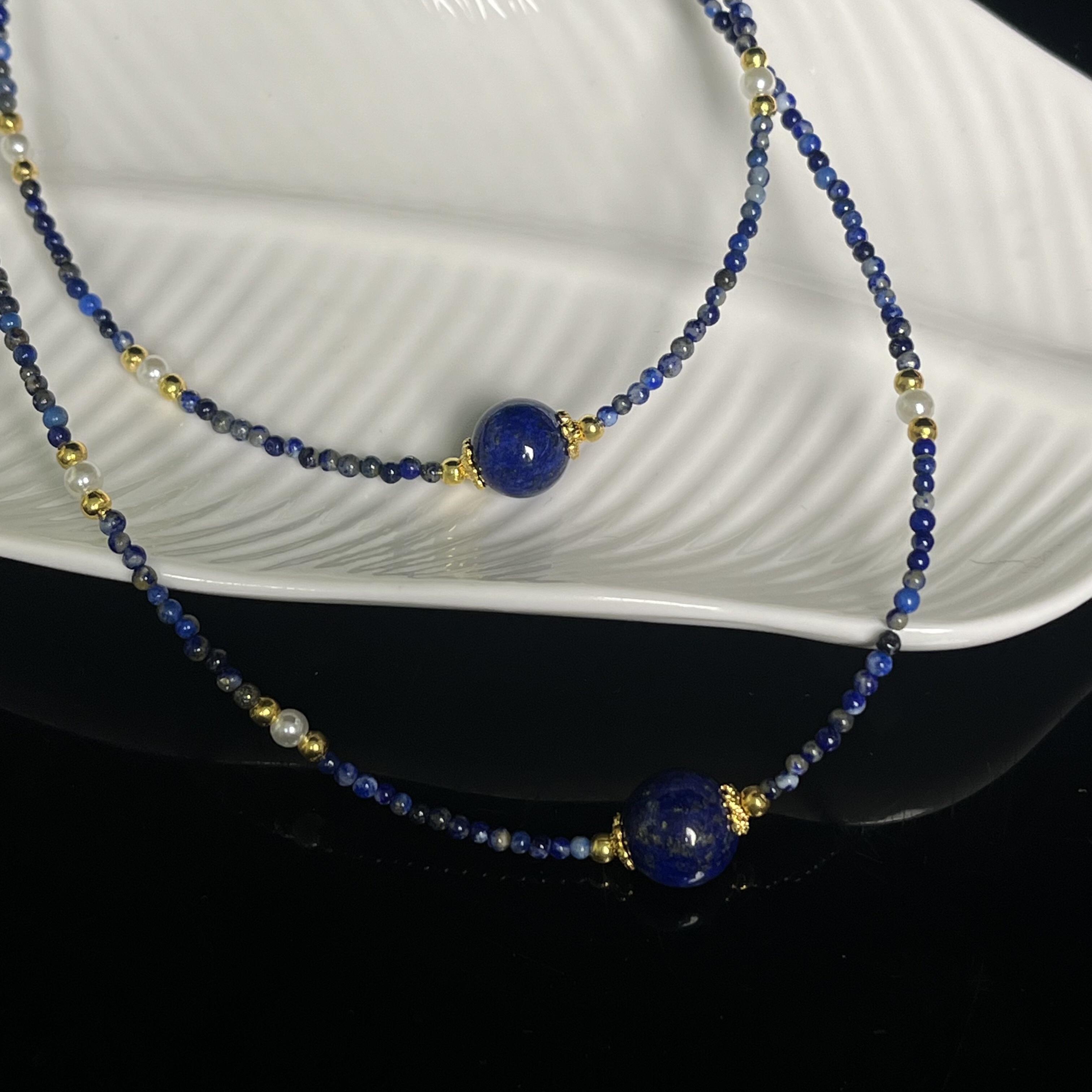 原创青金石项链YC238多样性发其一