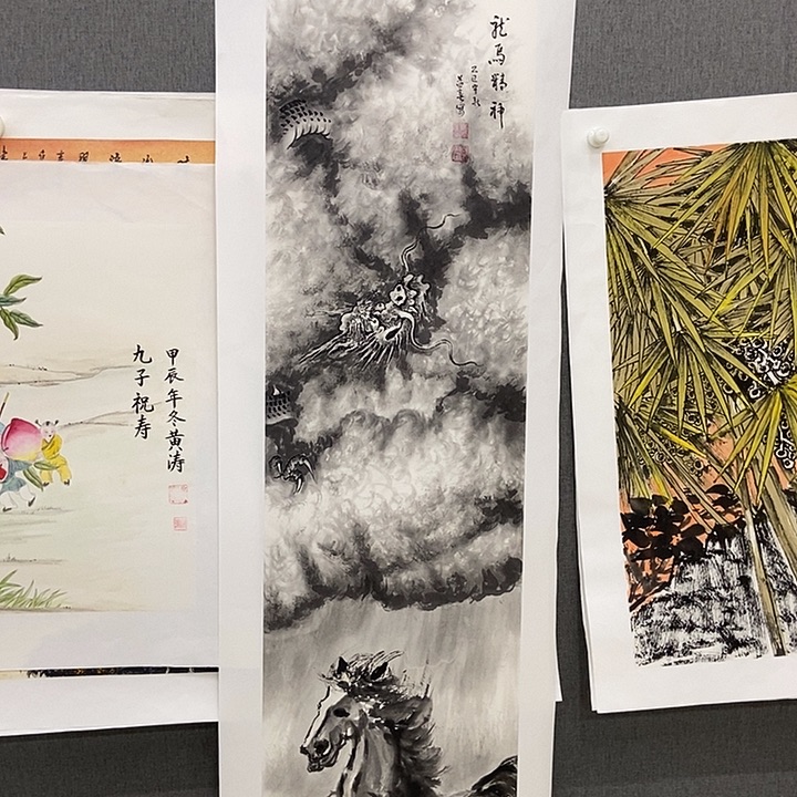 国画手寫手繪作品124