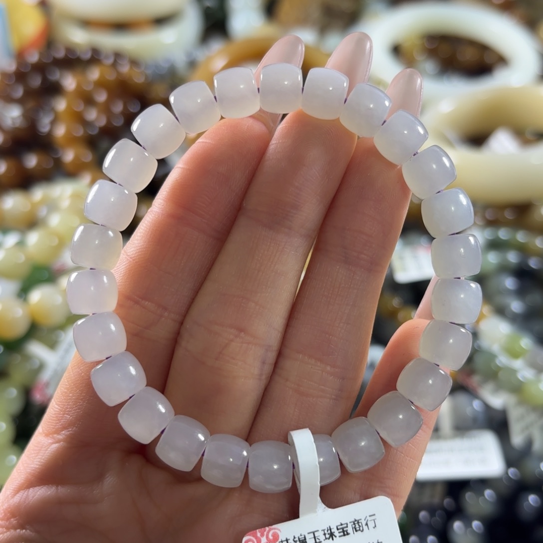 和田玉未镶嵌手串162