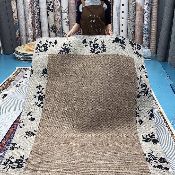 混纺139×198误差正负1-3厘米棉布底亚麻编织微瑕特价