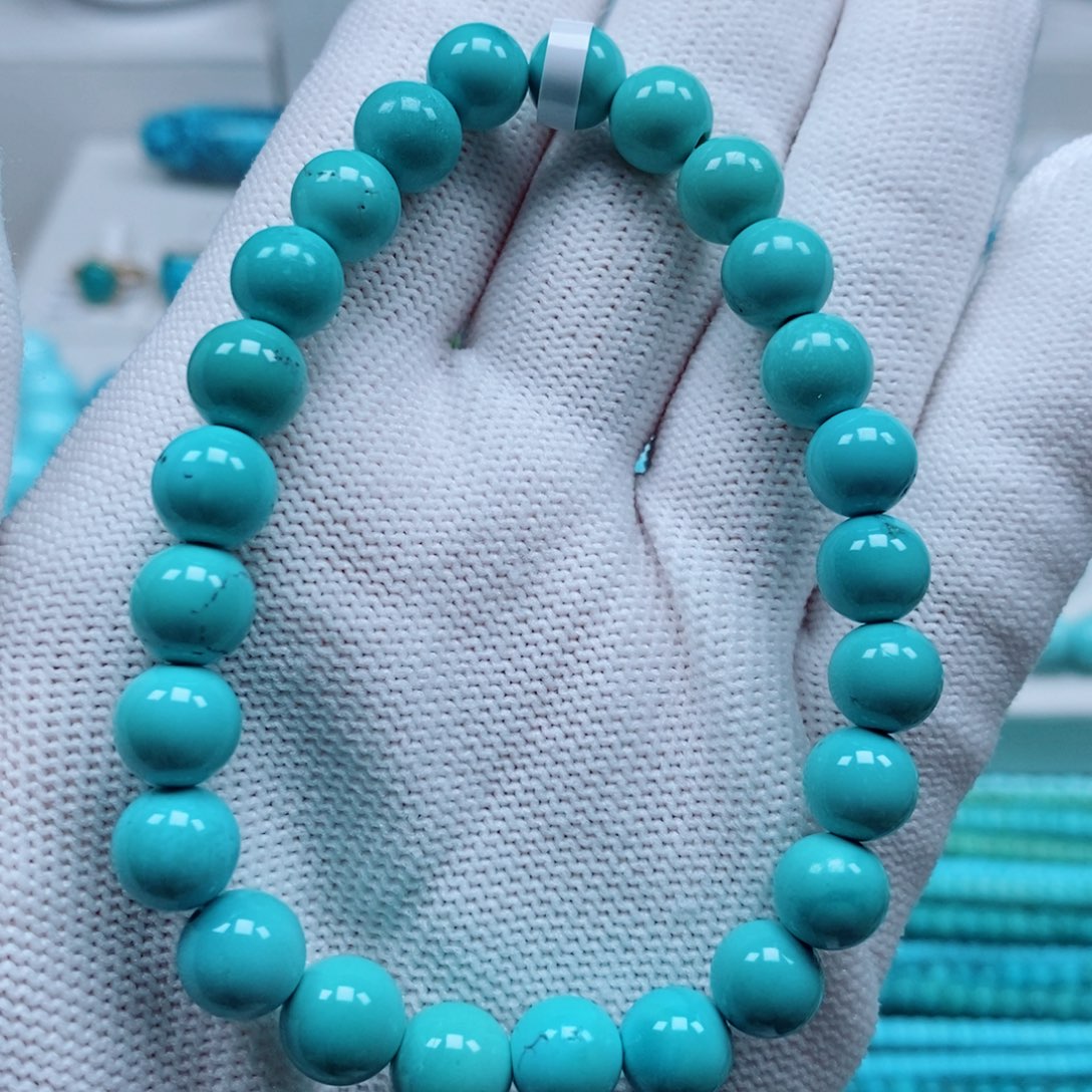 绿松石未镶嵌手串