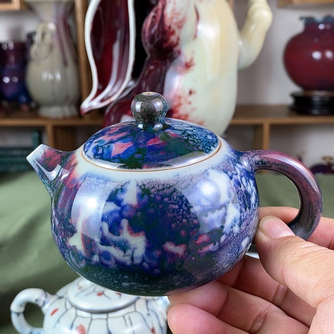 西施壶，水墨丹青