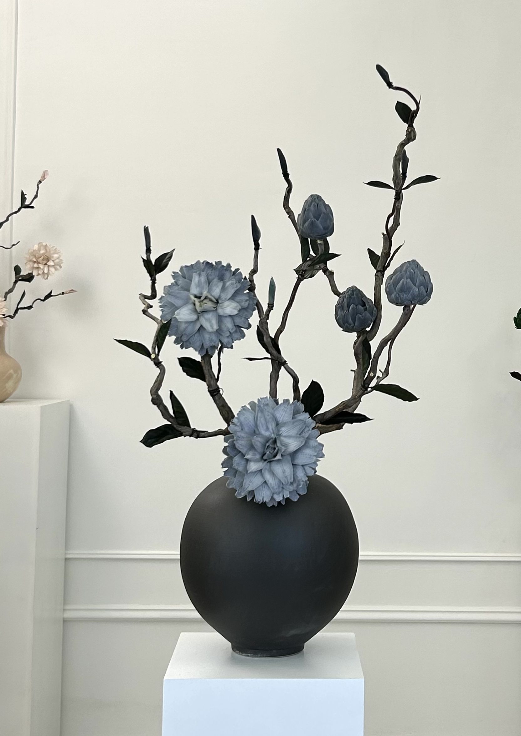 永生洋蓟，永生花一整套高100cm，宽50cm