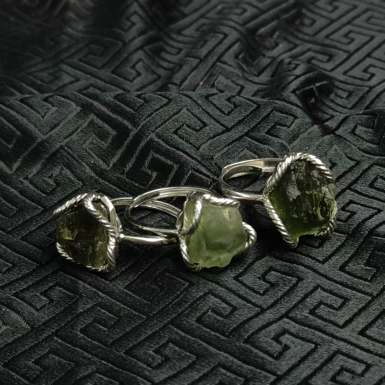 925银银制品 【捷克·天外来物】银饰戒指YS-SS091小，多样性发一