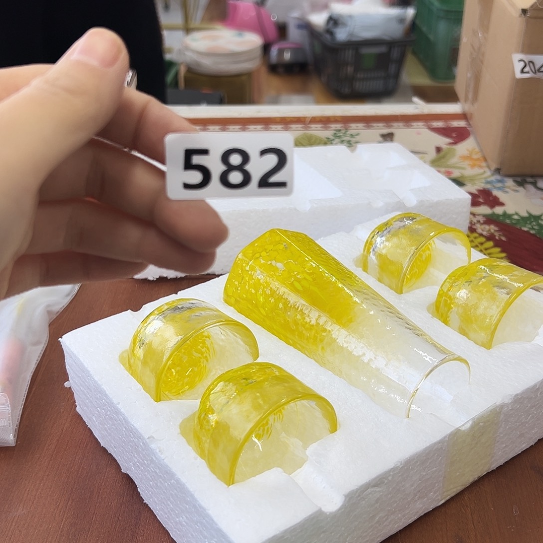 瓷片582 小丸子孤品微瑕
