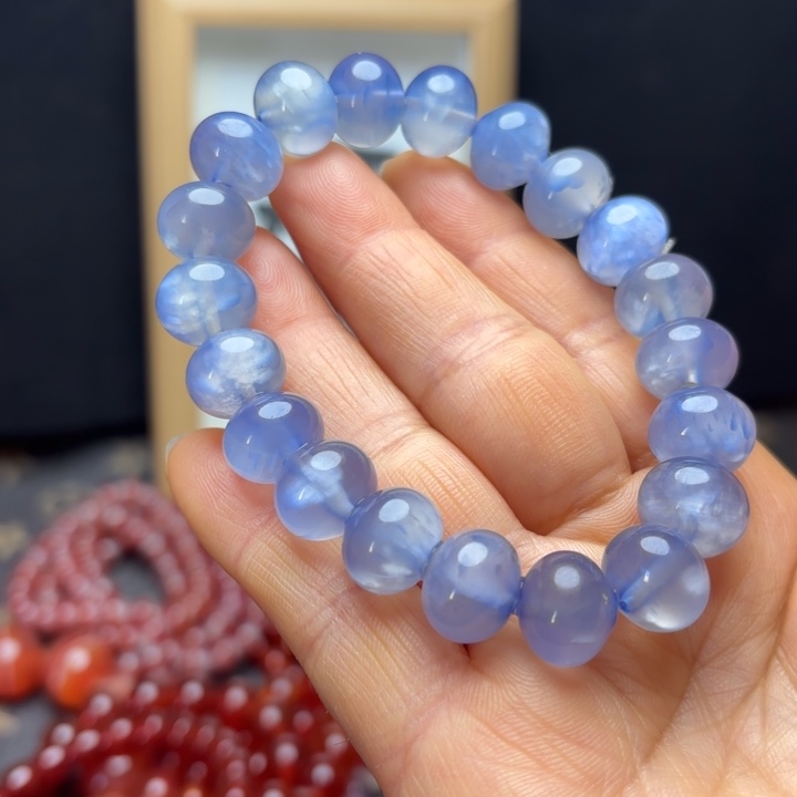 雨***渊玛瑙/玉髓未镶嵌手链