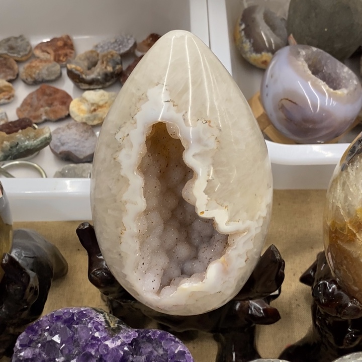 珠宝半成品未镶嵌紫晶