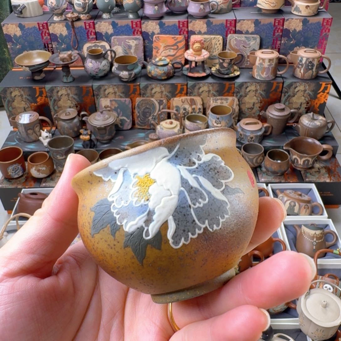 茶壶紫砂60ml原矿精工半手