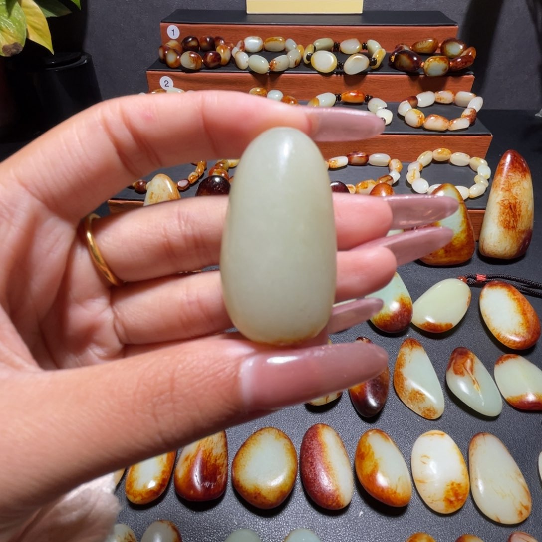 未镶嵌手链和田玉小**丶